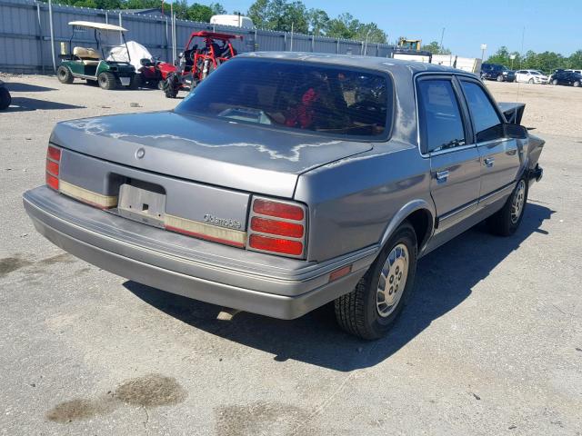 1G3AG54N5P6393049 - 1993 OLDSMOBILE CUTLASS CI GRAY photo 4