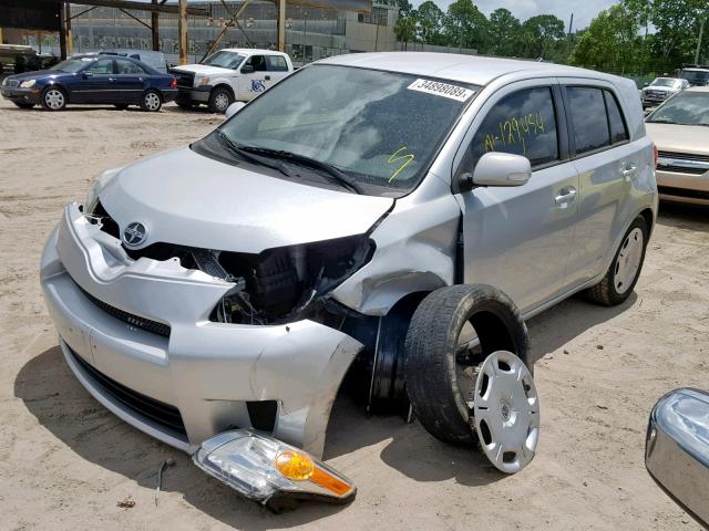 JTKKU10428J014793 - 2008 TOYOTA SCION XD SILVER photo 2