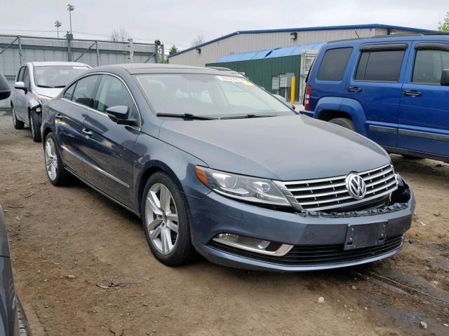 WVWRN7AN9DE507757 - 2013 VOLKSWAGEN CC LUXURY GRAY photo 1