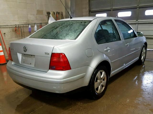 3VWSP69MX3M009025 - 2003 VOLKSWAGEN JETTA GLS SILVER photo 4