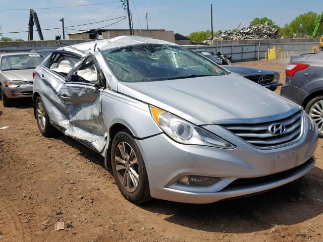 5NPEB4AC0DH643098 - 2013 HYUNDAI SONATA GLS SILVER photo 1