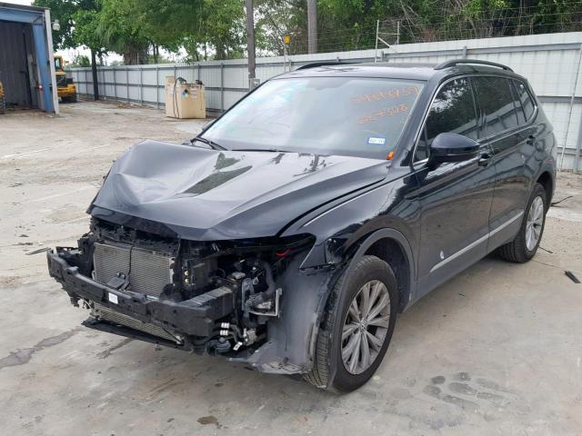 3VV3B7AX0JM087328 - 2018 VOLKSWAGEN TIGUAN SE BLACK photo 2