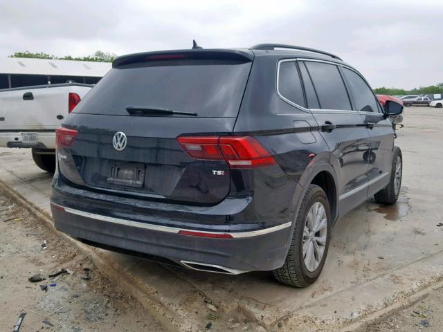 3VV3B7AX0JM087328 - 2018 VOLKSWAGEN TIGUAN SE BLACK photo 4