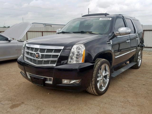 1GYS3DEF7DR347048 - 2013 CADILLAC ESCALADE P BLACK photo 2