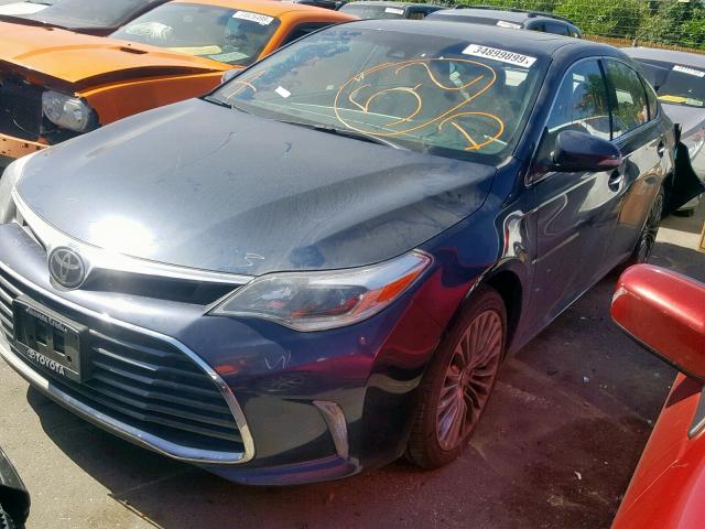 4T1BK1EB6GU227288 - 2016 TOYOTA AVALON XLE BLACK photo 2