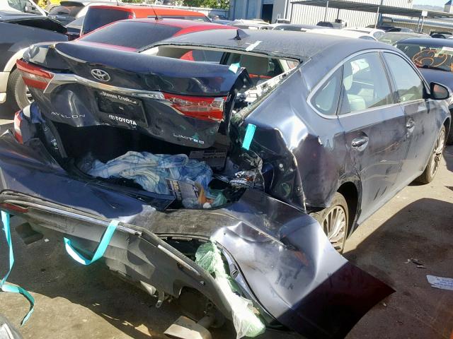 4T1BK1EB6GU227288 - 2016 TOYOTA AVALON XLE BLACK photo 4