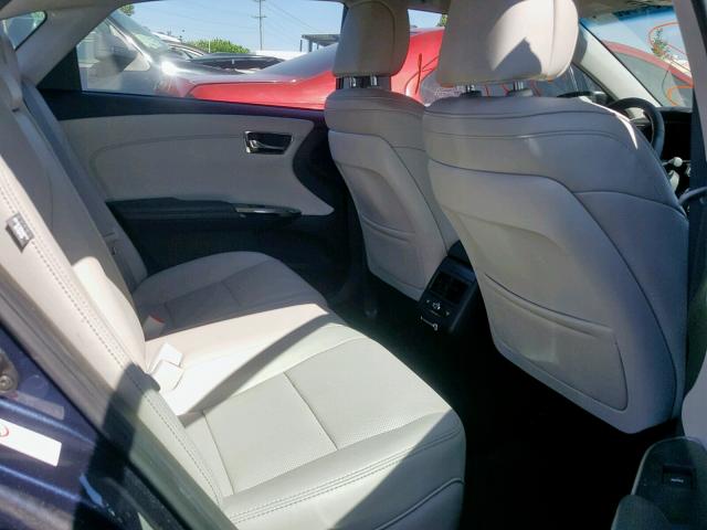 4T1BK1EB6GU227288 - 2016 TOYOTA AVALON XLE BLACK photo 6