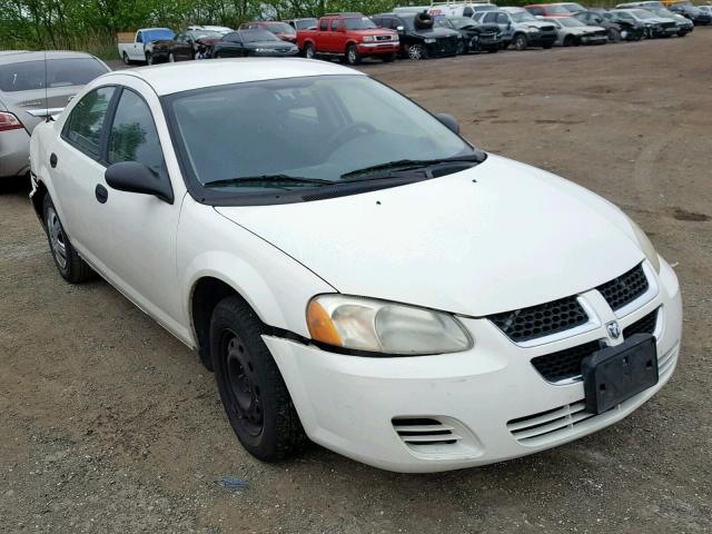 1B3EL36X84N121114 - 2004 DODGE STRATUS SE WHITE photo 1