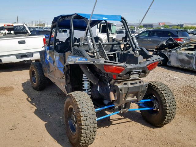 3NSVFE928HF917897 - 2017 POLARIS RZR XP 4 T BLUE photo 3