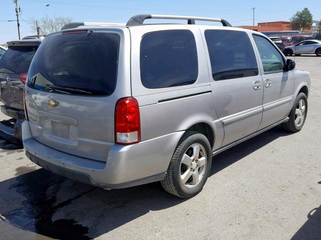1GNDV33117D217334 - 2007 CHEVROLET UPLANDER L 银色 照片 4