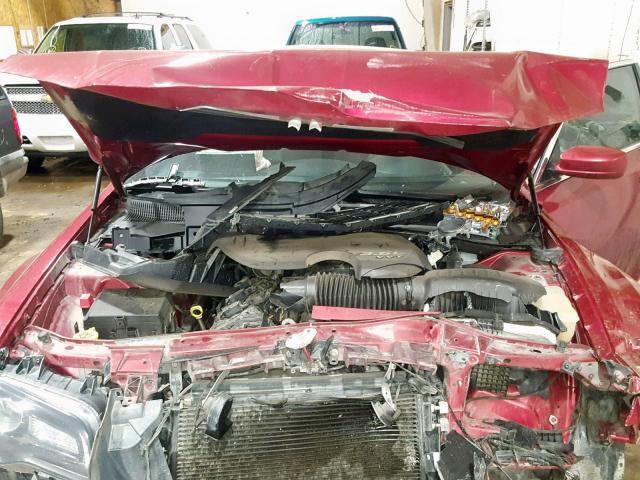 2C3CCAGG0EH166801 - 2014 CHRYSLER 300 S RED photo 7