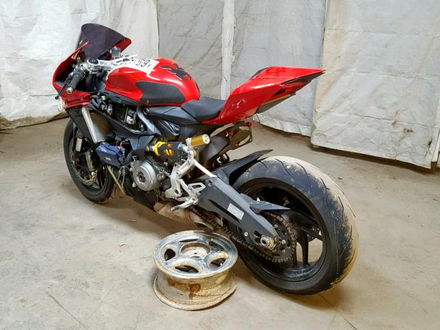 ZDM14BUW5EB016259 - 2014 DUCATI SUPERBIKE RED photo 3