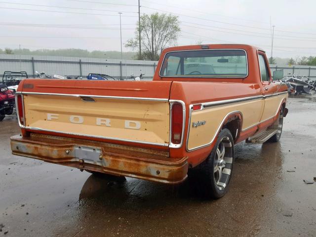 F15BLBF6012 - 1978 FORD F-150 TWO TONE photo 4