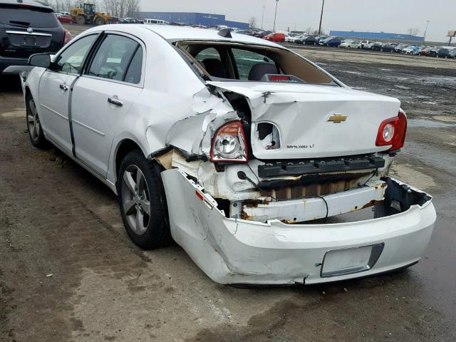 1G1ZC5E00CF248666 - 2012 CHEVROLET MALIBU 1LT 白色 照片 3
