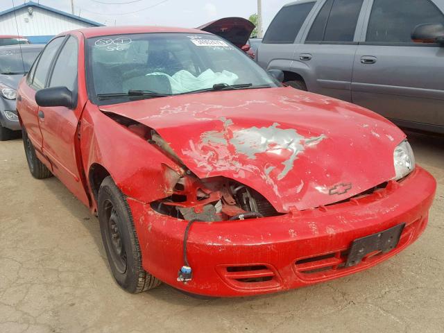 1G1JC524417328760 - 2001 CHEVROLET CAVALIER B RED photo 1