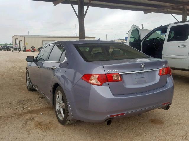 JH4CU2F67DC007149 - 2013 ACURA TSX TECH BLUE photo 3