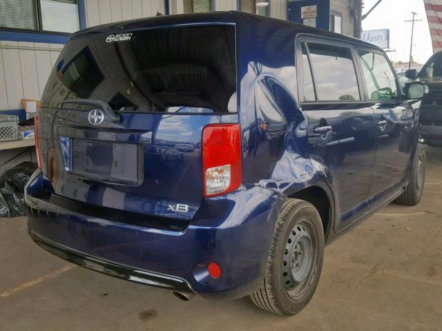 JTLZE4FE6FJ081726 - 2015 TOYOTA SCION XB 蓝色 照片 4