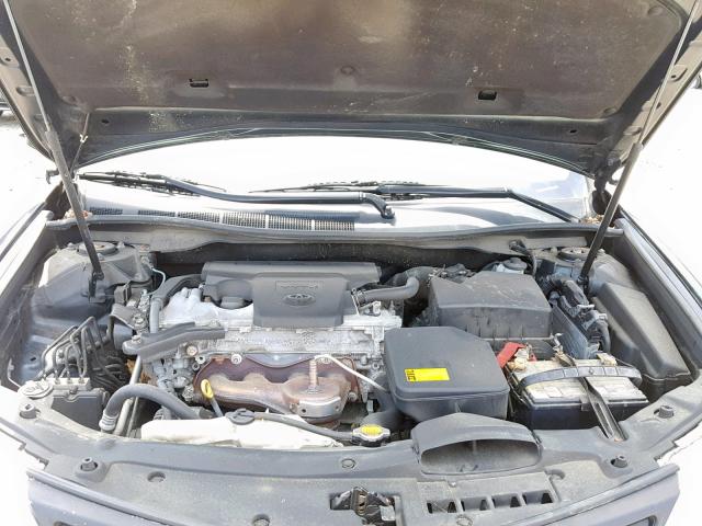 4T4BF1FK3CR268643 - 2012 TOYOTA CAMRY BASE 黑色 照片 7