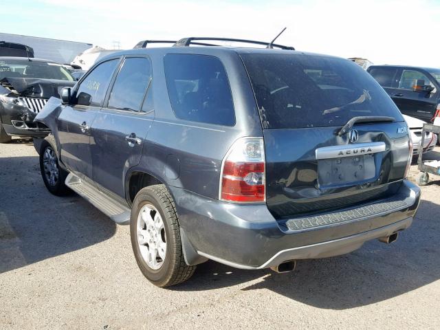2HNYD18904H543943 - 2004 ACURA MDX TOURIN CHARCOAL photo 3
