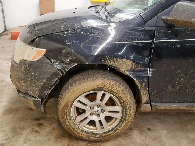 2FMDK36C97BA99386 - 2007 FORD EDGE SE BLACK photo 9