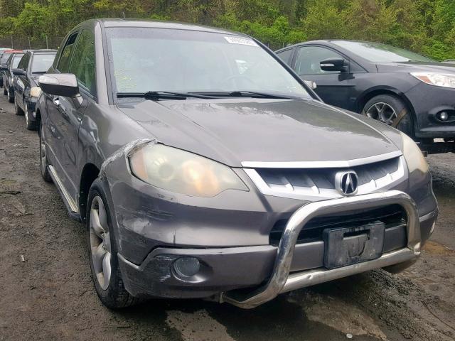 5J8TB18577A001116 - 2007 ACURA RDX TECHNO BROWN photo 1