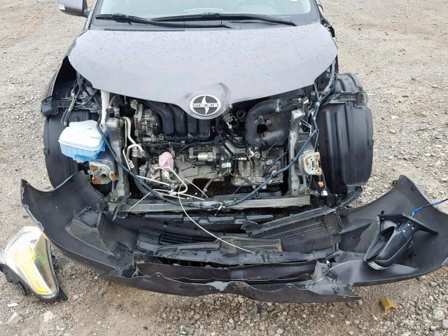 JTKKU4B44C1020876 - 2012 TOYOTA SCION XD GRAY photo 9