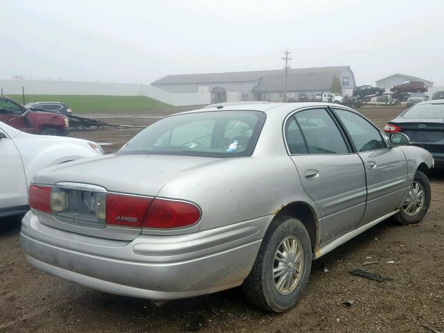 1G4HP52KX5U111516 - 2005 BUICK LESABRE CU SILVER photo 4