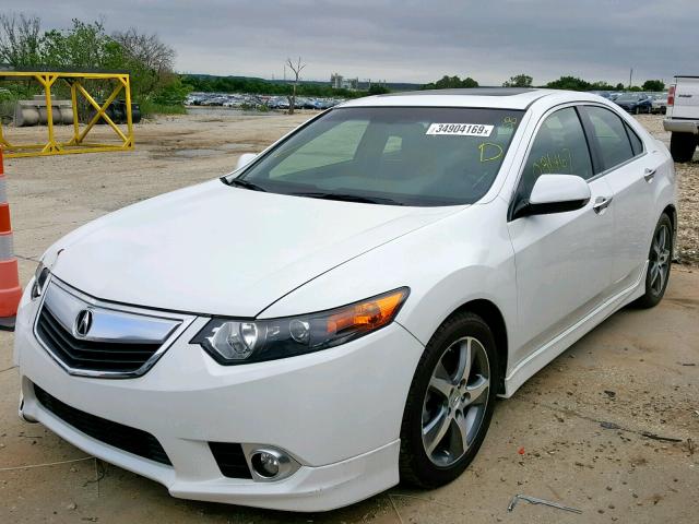 JH4CU2F86CC002797 - 2012 ACURA TSX SE WHITE photo 2