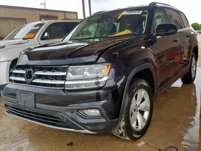 1V2CR2CA6JC554046 - 2018 VOLKSWAGEN ATLAS SE BLACK photo 2