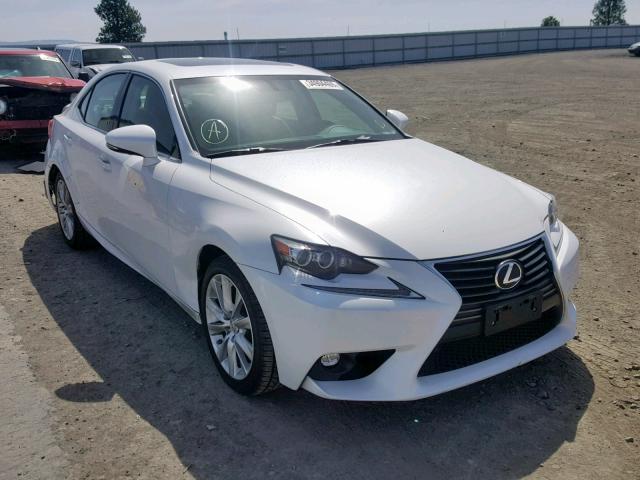 JTHCF1D23F5026986 - 2015 LEXUS IS 250 WHITE photo 1