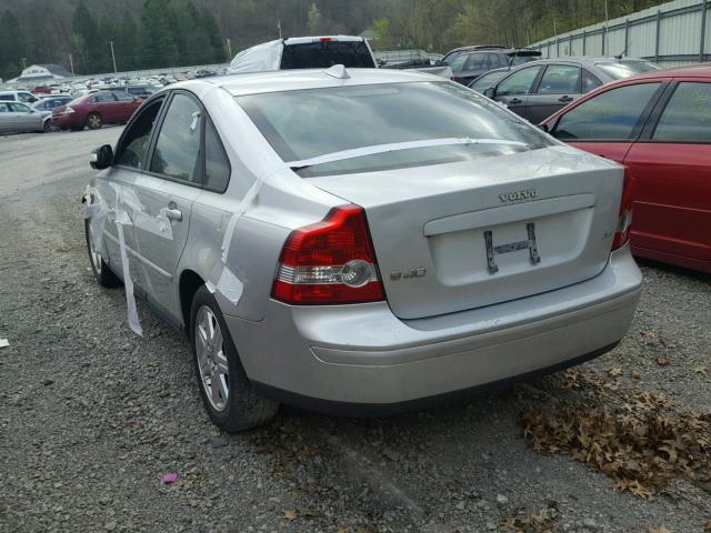 YV1MS382X72301239 - 2007 VOLVO S40 2.4I SILVER photo 3