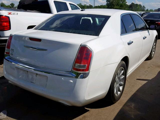 2C3CA5CG3BH546231 - 2011 CHRYSLER 300 LIMITE WHITE photo 4