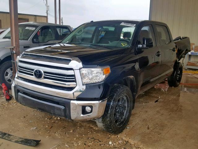 5TFEM5F12HX112146 - 2017 TOYOTA TUNDRA CRE BLACK photo 2