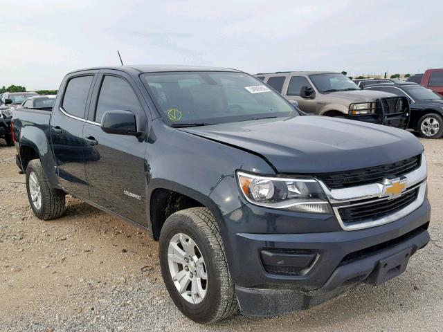 1GCGSCEN9H1324276 - 2017 CHEVROLET COLORADO L BLUE photo 1