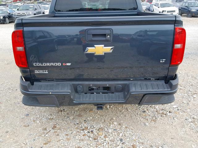 1GCGSCEN9H1324276 - 2017 CHEVROLET COLORADO L BLUE photo 9