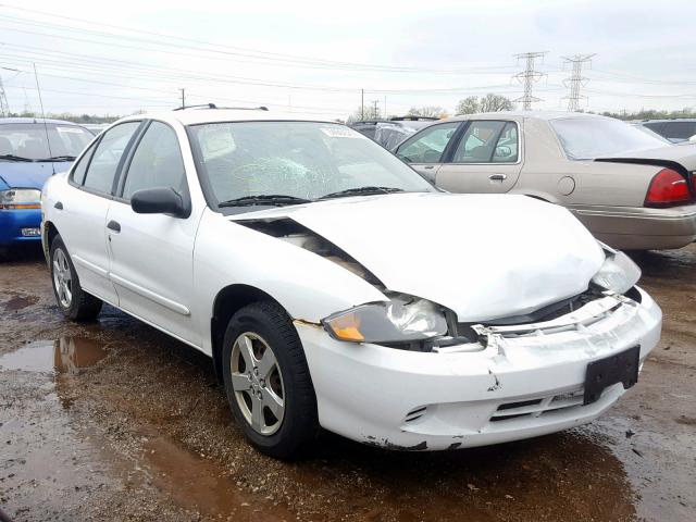 1G1JF52F737199554 - 2003 CHEVROLET CAVALIER L WHITE photo 1