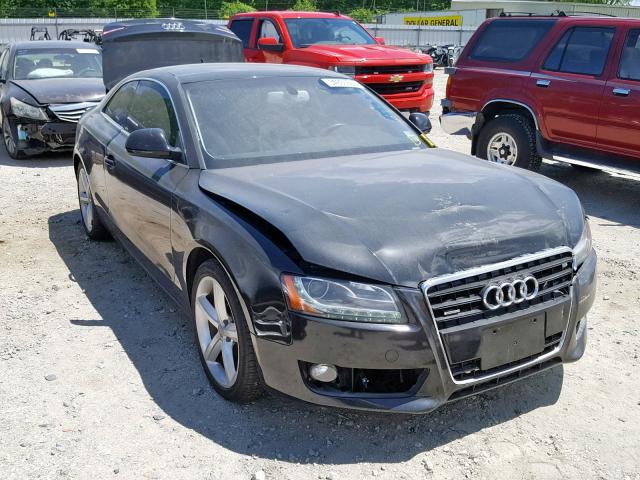 WAUDK78T89A055223 - 2009 AUDI A5 QUATTRO BLACK photo 1