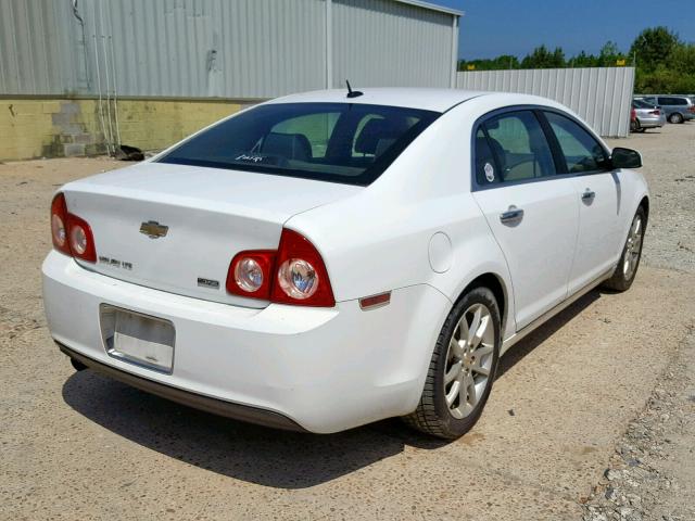 1G1ZE5E07AF143338 - 2010 CHEVROLET MALIBU LTZ WHITE photo 4