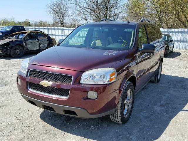 1GNDV33L86D192139 - 2006 CHEVROLET UPLANDER L BURGUNDY photo 2