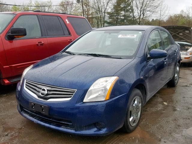 3N1AB6AP0BL614357 - 2011 NISSAN SENTRA 2.0 BLUE photo 2