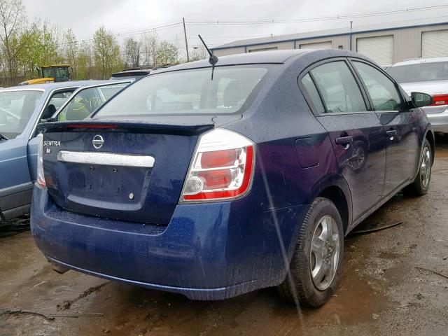 3N1AB6AP0BL614357 - 2011 NISSAN SENTRA 2.0 BLUE photo 4