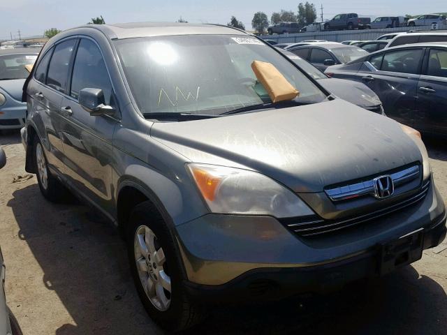 JHLRE38727C008981 - 2007 HONDA CR-V EXL GREEN photo 1