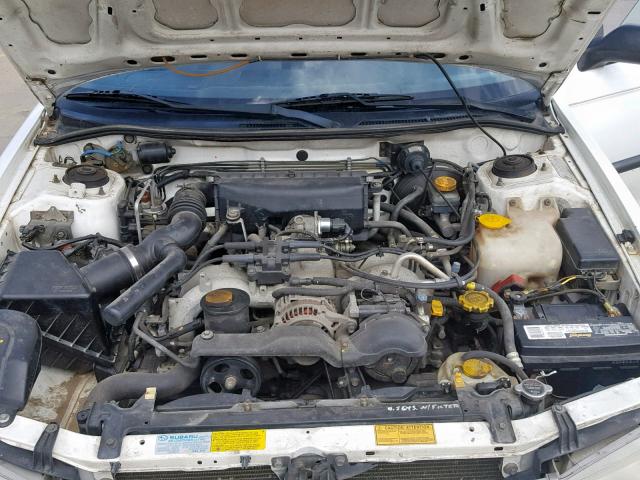 4S3BK4257X7311431 - 1999 SUBARU LEGACY BRI WHITE photo 7