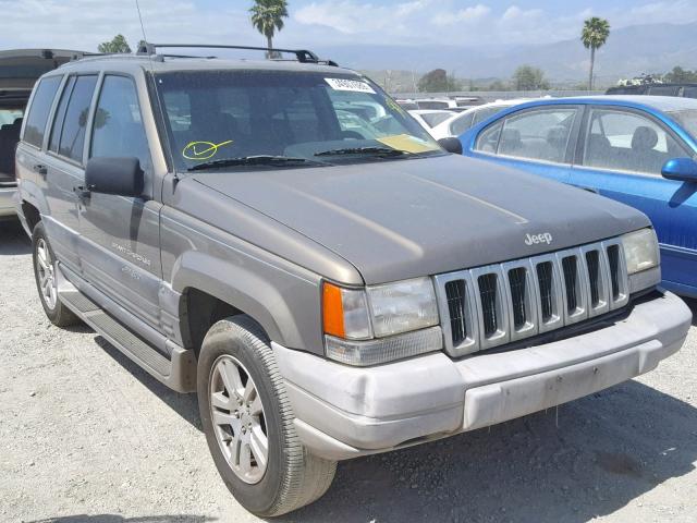 1J4FX58S8VC729016 - 1997 JEEP GRAND CHER BROWN photo 1