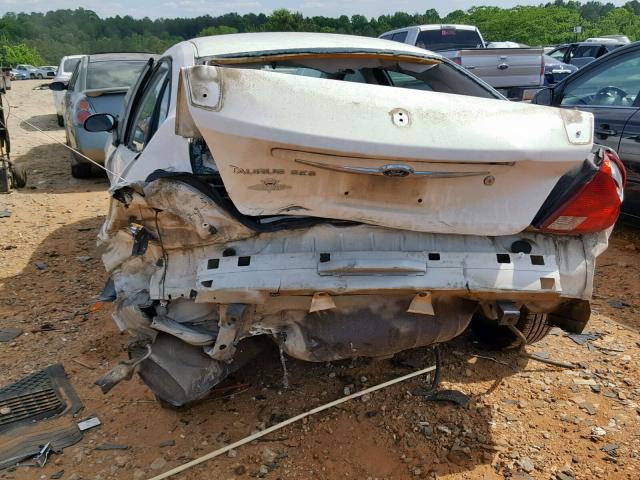 1FAFP55243A230044 - 2003 FORD TAURUS SES WHITE photo 9