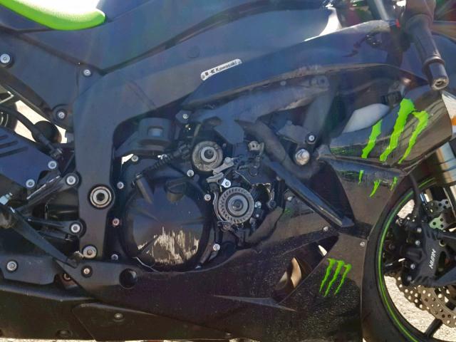 JKAZX4R169A001046 - 2009 KAWASAKI ZX600 R BLACK photo 7