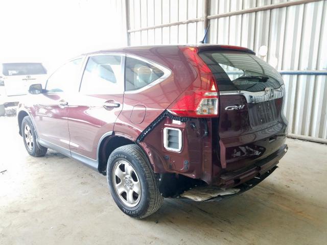 2HKRM3H38FH548318 - 2015 HONDA CR-V LX  photo 3