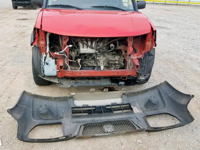 5J6YH28605L028543 - 2005 HONDA ELEMENT EX RED photo 9