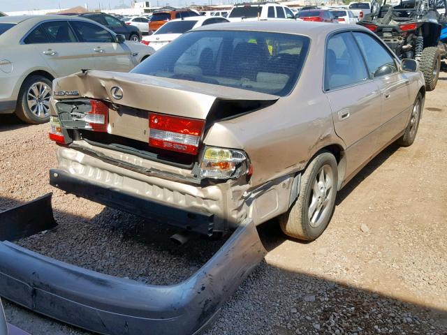 JT8BF28G615106184 - 2001 LEXUS ES 300 TAN photo 4