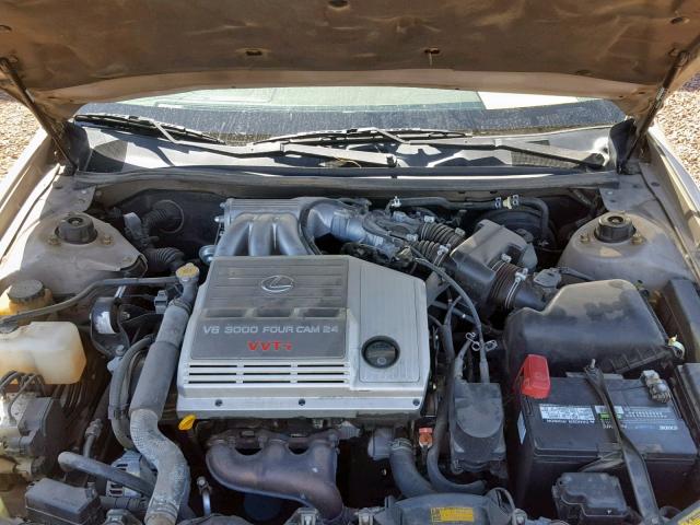 JT8BF28G615106184 - 2001 LEXUS ES 300 TAN photo 7